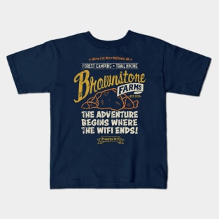 Brownstone Farms Vintage Poster Shirt Kids T-Shirt